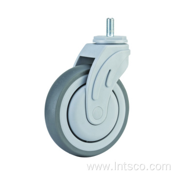American Style Swivel TPR Medical Threaded Stem Casters